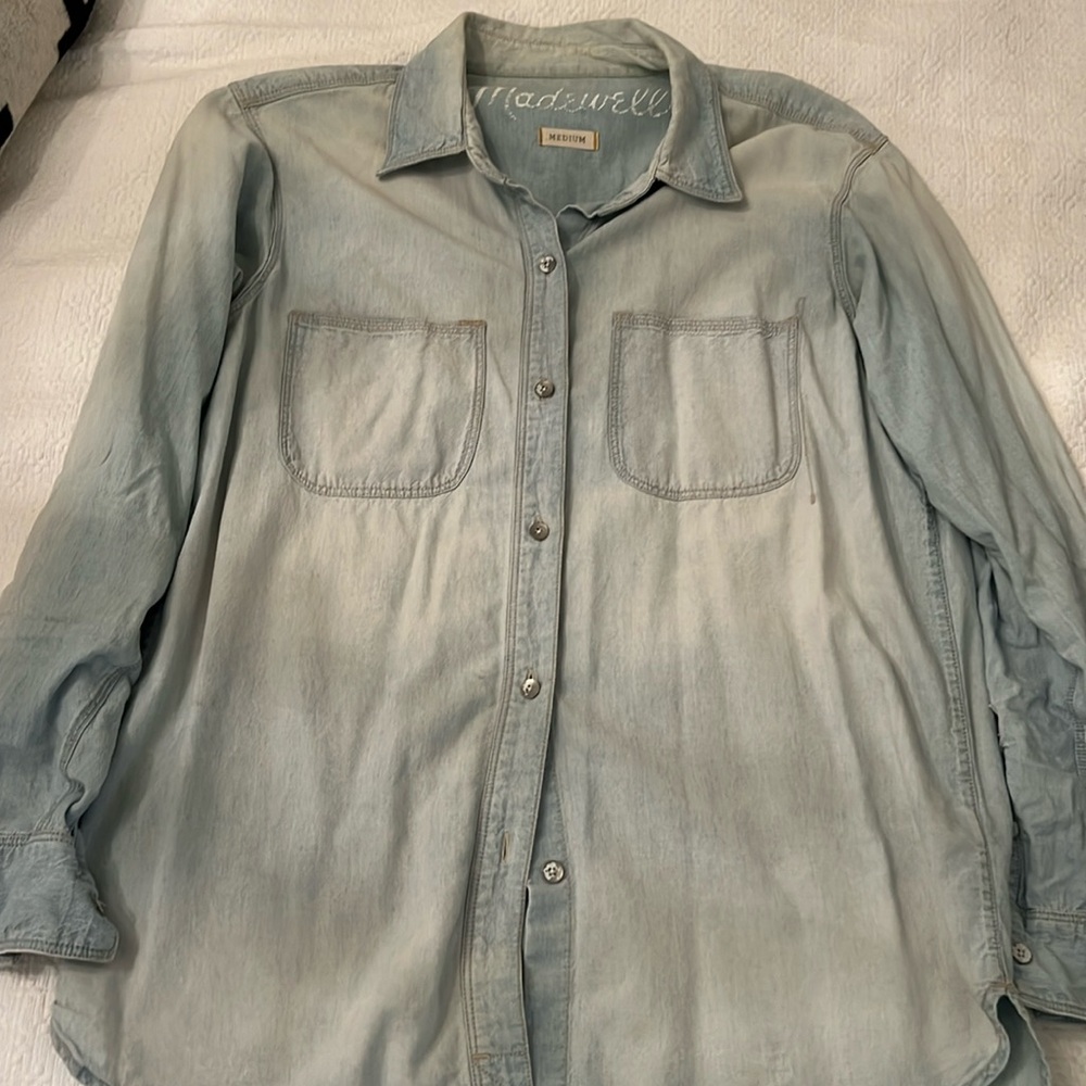 Madewell chambray shirt